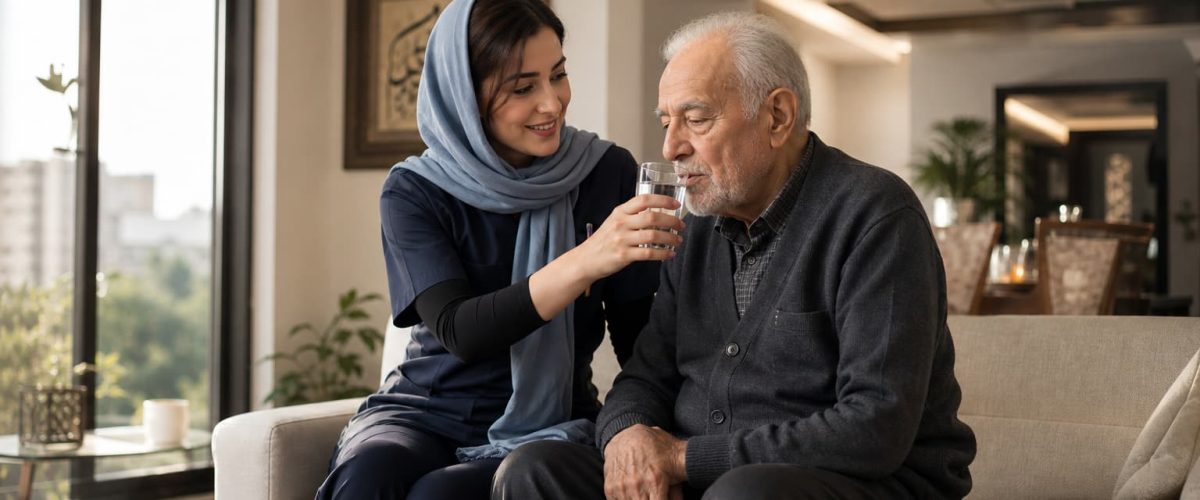 نگهداری از سالمند بیمار