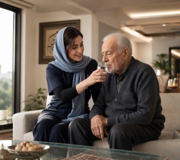 نگهداری از سالمند بیمار